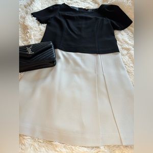 White House Black Market dress with back button detail size 8